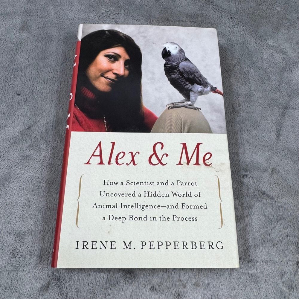 Collins Alex & Me Irene Pepperberg Book OS Red First Edition Animal Intelligence